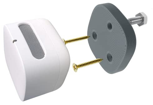 3D Cabin Smart Air Quality Monitor Supporto da parete per Amazon (Grigio)