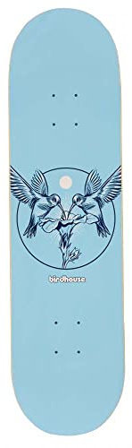Birdhouse Skateboard-Brett / Deck, 21 cm, Blau