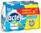Lait Lactel demi écremé - 8 x 1 L
