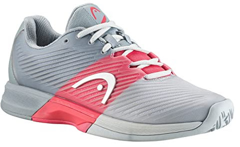 HEAD Women's Revolt Pro 4.0 Women GRCO Tennisschuh, grau/Koralle, 39