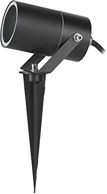 FORLIGHT Proyector de Jardín GU10 Exterior - Foco LED IP65 con Estaca para Césped - Iluminación Resistente al Agua, Negro