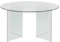 Vente-unique - Table à Manger en Verre trempé - 6 Personnes - Adamo