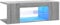 vidaXL TV Schrank mit LED-Leuchten Lowboard TV Möbel Tisch Board Sideboard Fernsehschrank Fernsehtisch HiFi-Schrank Grau Sonoma 90x39x30cm