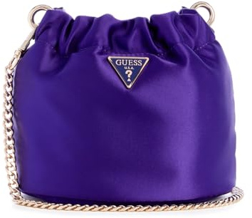 GUESS Umhängetasche Velina Mini Pouch Purple dunkelviolett