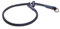 Slip dog collar Training collar Choke collar Dominant dog collar 8mm Polypropylene rope with a snug adjustable stopper/limiter (Large, Black)