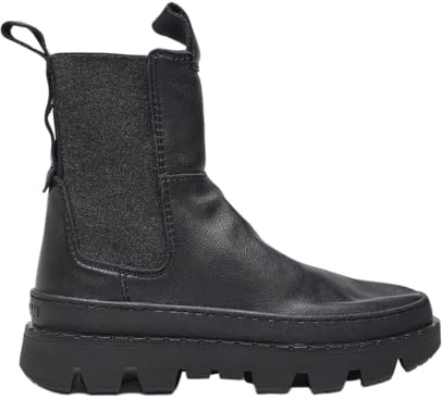 Satorisan - Unalome Elastics Premium - High-top Damen - Vintage Leder Stiefel - Bequem, Nachhaltig und Dauerhaft