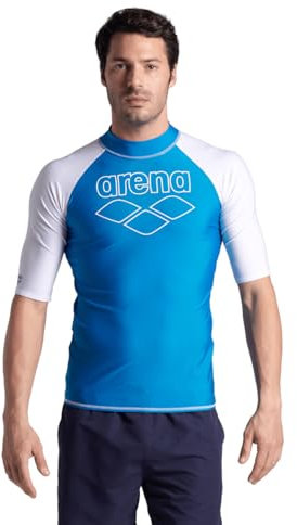ARENA Maglia a Maniche Corte da Uomo Graphic con Protezione UV