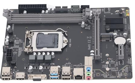 Elprico LGA 1150 Motherboard,DDR3 Gaming Motherboard Support LGA1150 Pin 4/5 Generation CPU Processors,DDR3 Dual Channel USB3.0 SATA M.2 Computer Motherboard,Easy Installation