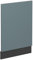 Vicco Panel Frontal R-Line, Gris Azulado/Antracita, 45 cm sin encimera
