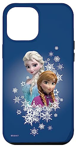 iPhone 12 Pro Max Disney Frozen Anna and Elsa Sisters and Snowflakes Case