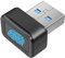Mini USB Fingerprint Reader, 360° Touch Speedy Matching Biometric Scanner, for Hello Fingerprint Scanner, Up to 10 Fingerprints, for 10 11 32 64 Systems