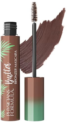 Physicians Formula Butter Bronzer Mascara, Braune Mascara mit Keratin und einer Nährenden Buttermischung für Stärkere Wimpern, für Volumen und Länge, Bronze