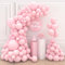 Kit Arco Palloncini Rosa 110 Pezzi - Per Compleanno, Matrimonio, Battesimo, Baby Shower - Decorazione Con Palloncini 18/12/10/5 Pollici