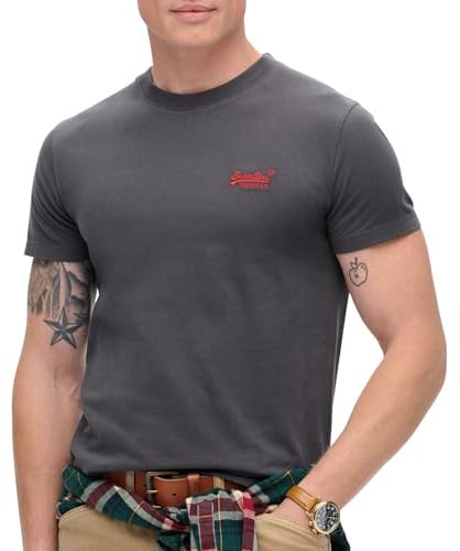 Superdry Unisex Essential Logo Emb Tee T-Shirt (1er Pack)