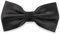 Massi Morino Fliege Herren Schwarz vorgebunden und verstellbar - Schwarze Anzug Herrenfliege | Bow Tie mit großer Farbauswahl
