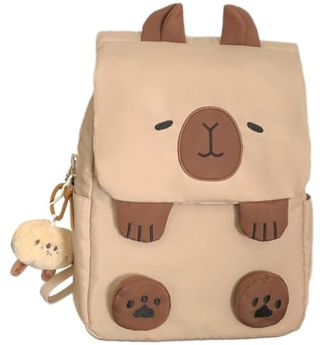 Capybara Rucksack, Geschenk Für Kinder, Jungen, Mädchen, Modische Schultasche, Stilvoller Aufdruck, Reise-Laptop-büchertasche