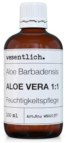 Aloe Vera 1:1 (100ml) von wesentlich.