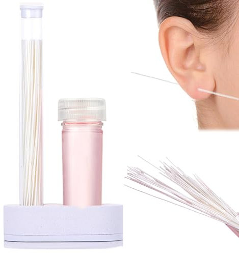Ohrringlochreiniger, 70pcs Einweg -Ohr -Piercing -Reiniger mit 15 ml Reinigungslösung, Geruchsentfernung Ohrstecher Reiniger, Ohrloch -Loch für Mädchen Frauen
