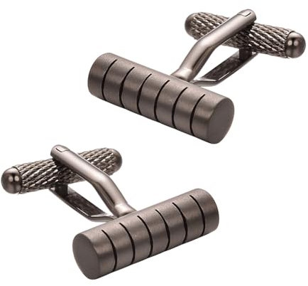 Asienice Personalisierte Manschettenknöpfe Herren Braun Father Of The Bride