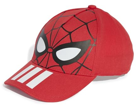 adidas Unisex Kids Marvel Spider MAN Cap, Pure Ruby, XS-S