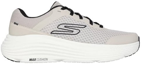 Skechers MAX Cushioning Endeavour - Tenis para Hombre, Negro Topo., 42 EU