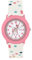 Prinzessin Lillifee Armbanduhr Mädchen Kinder Quarzuhr Analog, mit Textil Armband, Weiß, 3 bar Wasserdicht, Kommt in Uhren Geschenk Box, 2038624