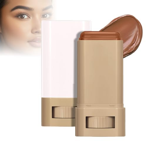 Foundation Stick, Make Up Serum Boosted Skin Tint Abdeckender, Wasserfest und Langanhaltend Feuchtigkeitsspendender Concealer Balm 24HR Natural Glow für den Tag makellose Haut (Foundation #3)
