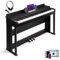 LALAHO 88-Key Weighted Digital Piano Hammer Action Piano Keyboard with 3 Pedals, Dream Sound Chip, MIDI/USB Connectivity, Split/Touch/Transpose Controls for Home Studio, Beginners & Professionals