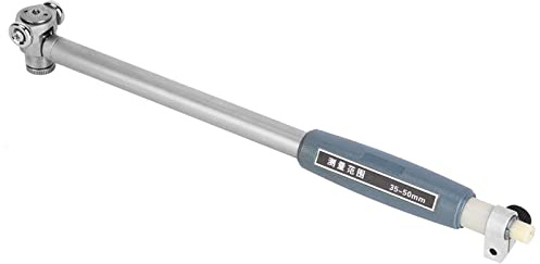Vistreck Indicatore del Calibro del Diametro Quadrante da 35-50 Mm in Lega di Alluminio con Punte di Misurazione Misurazione Precisa Foro (35-50 mm)