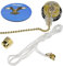 HQRP Ceiling Fan Pull Chain 3-Speed Control Switch fits Hunter Ceiling Fan + Coaster