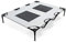 Wiltec Outdoor Hundebett Hundereisebett Schlafplatz Katzenliege XL 122 x 93 x 20 cm Grau bis 60 kg