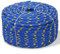 vidaXL Corde Bateau Polypropylène 6 mm 500 m Bleu Gréement Corde de Levage
