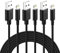 ilikable Cavo iPhone 2M 3 Pezzi, [Certificato MFi] Cavo Lightning Ricarica Veloce per iPhone SE 2020/11/11 Pro/13/12/XS/XS Max/XR/X/8/8 Plus/7/7 Plus/6, iPad Mini/Air, iPod, AirPods, Nero