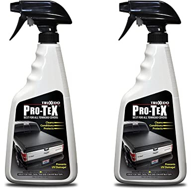 Truxedo Pro Tex Soft Truck Bed Roll Top Tonneau All Protectant Shine Cleaner Conditioner Spray, 20 Ounce Bottle (2 Pack)