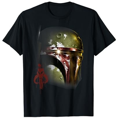 Star Wars Boba Fett Mandalorian Helmet C1 T-Shirt