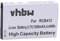 vhbw Akku kompatibel mit Doro Primo 414, 406 Handy Smartphone Telefon (1200 mAh, 3,7 V, Li-Ion)