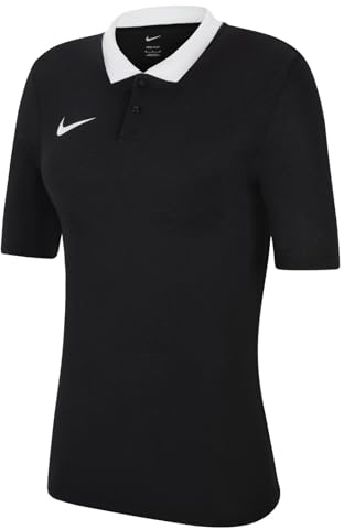 Nike Damen Park20 Polo Hemd, Schwarz/Weiß/Weiß, M EU