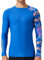 SURFEASY Rashguard Herren Langarm UPF 50+ Schwimmshirts Atmungsaktiv Surfen Angeln Wandern UV-Schutz Langarmshirt (Kokosnuss Baum, M)