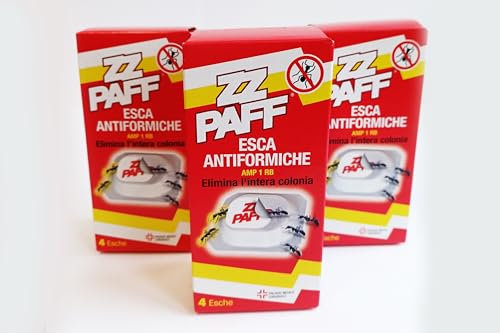 antiformiche esca protezione cucina, interni ed esterni 12 esche pronte all'uso. Casette per formiche- elimina colonia