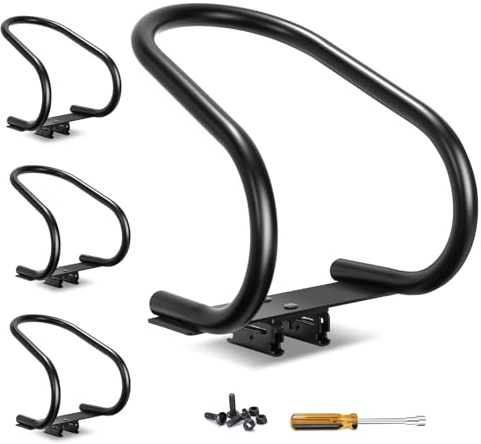 4-Pack E-Track Wheel Chock for E-Track System, Motorcycle Wheel chock