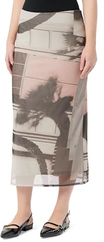 Desigual Damen 25swfk05 Rock