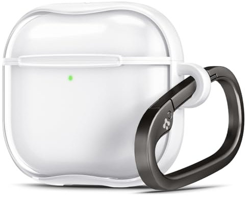 Spigen Ultra Hybrid Hülle Case kompatibel mit AirPods 4 (2024) - Kristallklar