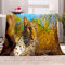 Blankets 100 X 150 cm Fleecedecke Leoparden Tiere Kuscheldecke Flauschig Herbst Decke