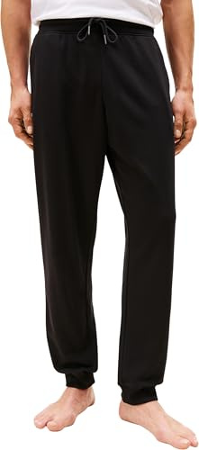 Tommy Hilfiger Herren Jogginghose Track Pant mit Tunnelzug, Schwarz (Black), M