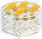 5 Layers Air Fryer Rack Compatible with Ninja Foodi 6.5qt 8qt Stainless Steel Dehydrator Rack Multi Purpose Air Fryer Accessories Stackable Reusable Cooking Rack Grill for Fruits Beef Jerky