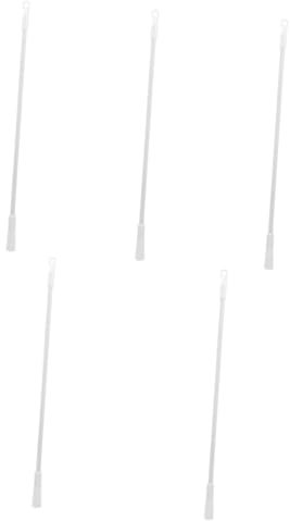 Gadpiparty 5st Jalousiestange Kette Haken Jalousien Fenster Türjalousien Kontrolle Netz Fensterrollos Rahmen Gardinenstange Nein Hängend System Kabellose Jalousien Aluminiumlegierung Weiß