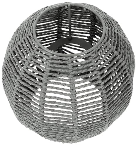 Tofficu Paralume Per Lampada Sospensione in Corda Di Intrecciata Copriparalumi Per Lampadari e Lampade Sospensione Paralume Decorativo