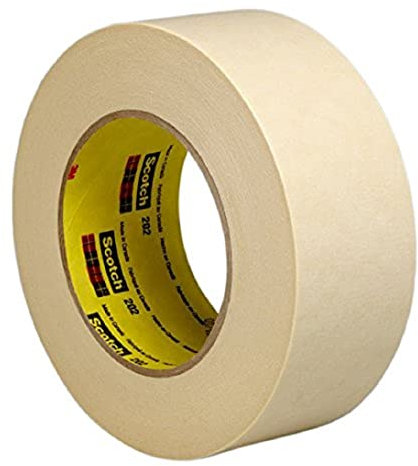 3M 202 Kreppklebeband, 48 mm x 50 m, Beige (20-er Pack)