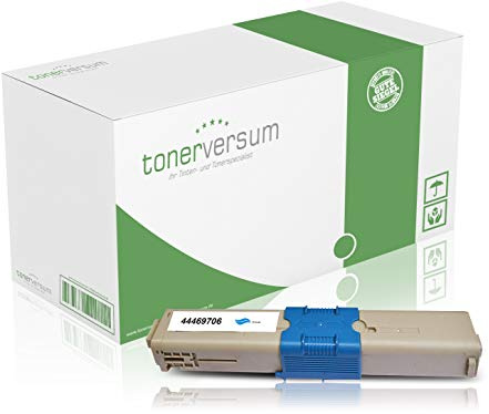 Tonerversum Toner kompatibel zu Oki C310 44469706 Cyan für C310dn C330dn C331dn C510dn C511dn C530dn MC351dn MC362dn MC561dn