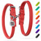 Leder Hundehalsband Rund Verstellbares Hundehalsband Große Hunde Leder Hundehalsband für Mittlere Hunde - Hundehalsband Leder Kleine Hunde & Welpen Halsbänder - Digitale Hundemarke
